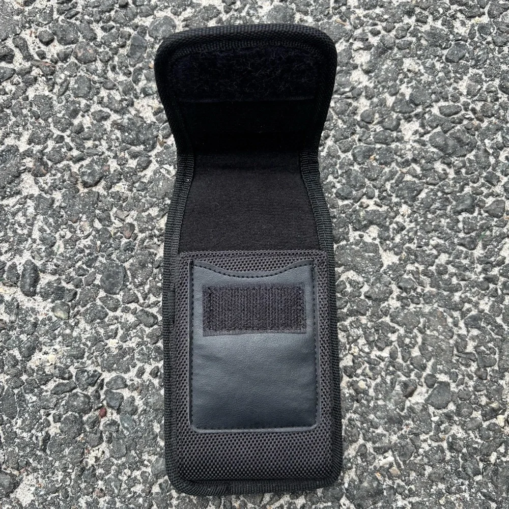 Universal Black Phone Pouch Case - Protective Belt/Bag Sleeve